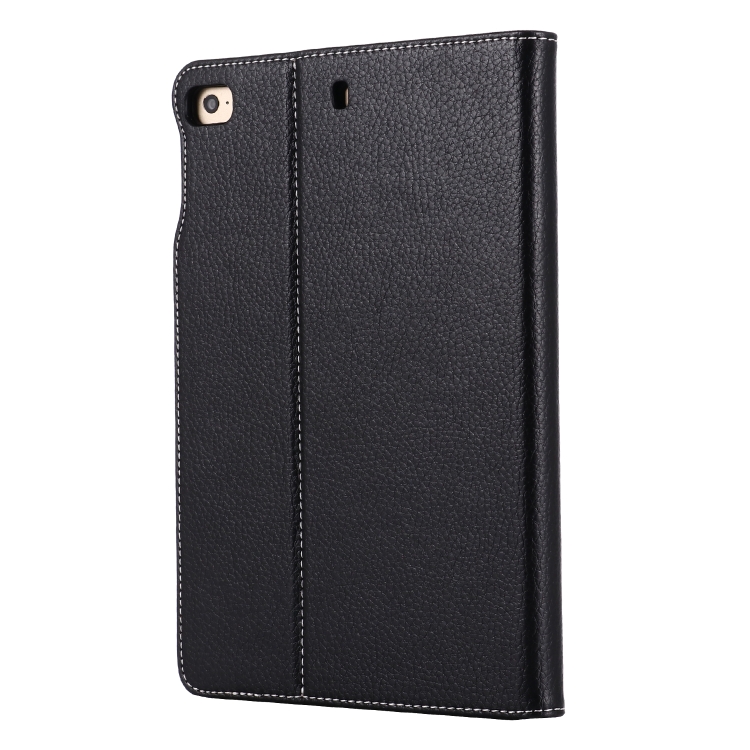 For iPad Mini 2019 & 4 & 3 & 2 & 1 GEBEI PU+TPU Horizontal Flip Protective Case with Holder & Card Slots(Black) For iPad Mini 2019 & 4 & 3 & 2 & 1 GEBEI PU+TPU Horizontal Flip Protective Case with Holder & Card Slots(Black)