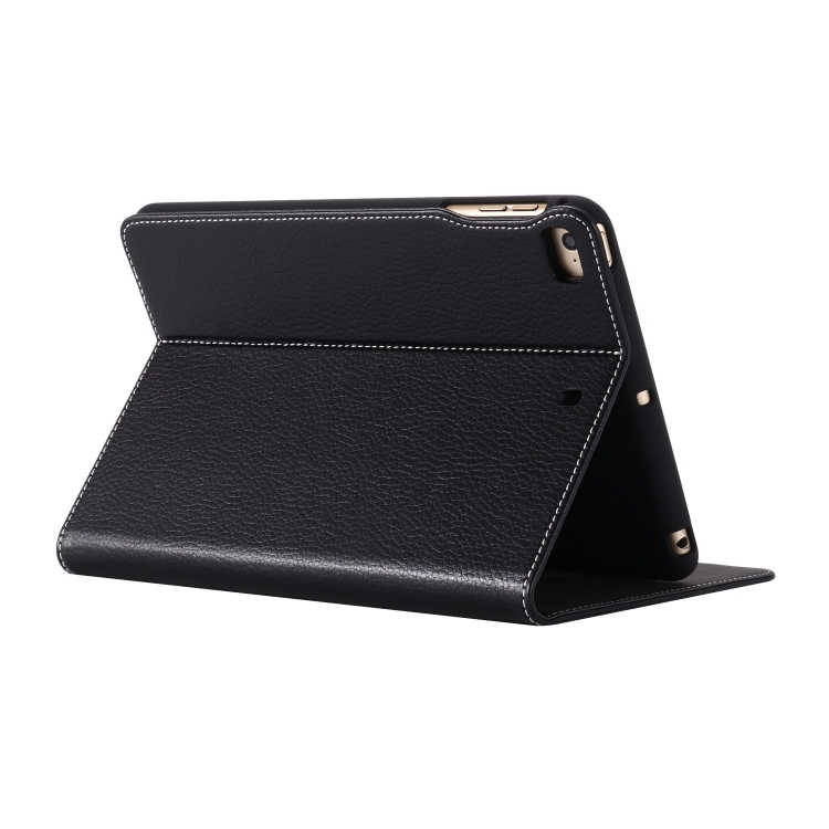 For iPad Mini 2019 & 4 & 3 & 2 & 1 GEBEI PU+TPU Horizontal Flip Protective Case with Holder & Card Slots(Black) For iPad Mini 2019 & 4 & 3 & 2 & 1 GEBEI PU+TPU Horizontal Flip Protective Case with Holder & Card Slots(Black)