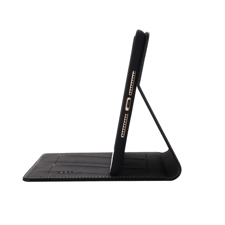 For iPad Mini 2019 & 4 & 3 & 2 & 1 GEBEI PU+TPU Horizontal Flip Protective Case with Holder & Card Slots(Black) For iPad Mini 2019 & 4 & 3 & 2 & 1 GEBEI PU+TPU Horizontal Flip Protective Case with Holder & Card Slots(Black)