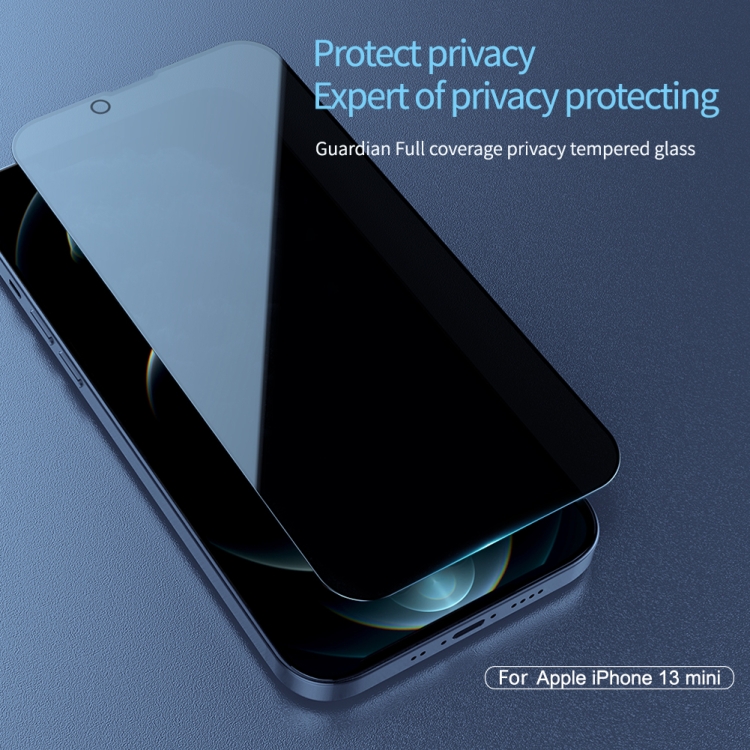 For iPhone 13 / 13 Pro NILLKIN Guardian Full Coverage Privacy-proof Tempered Glass Film For iPhone 13 / 13 Pro NILLKIN Guardian Full Coverage Privacy-proof Tempered Glass Film
