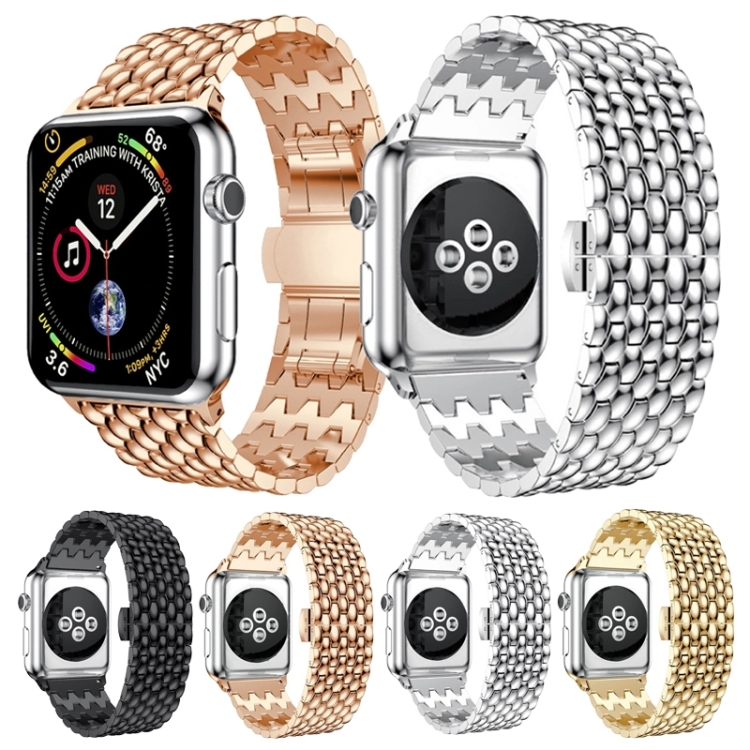 Dragon Scale Metal Watch Band Compatible With Apple Watch