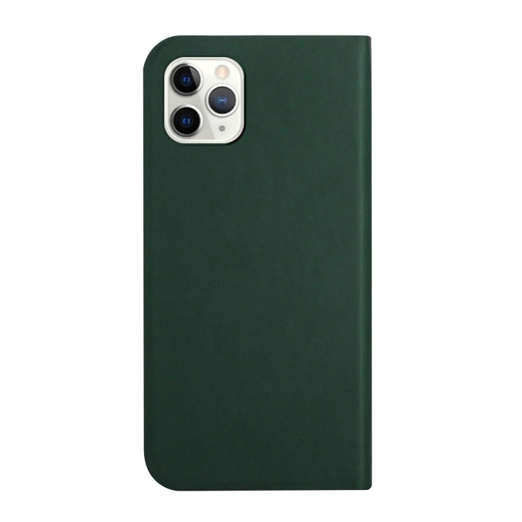 For iPhone 11 Pro 3-Folding Ultrathin Skin Feel Magnetic Solid Color Horizontal Flip Leather Case with Holder (Deep Green) For iPhone 11 Pro 3-Folding Ultrathin Skin Feel Magnetic Solid Color Horizontal Flip Leather Case with Holder (Deep Green)