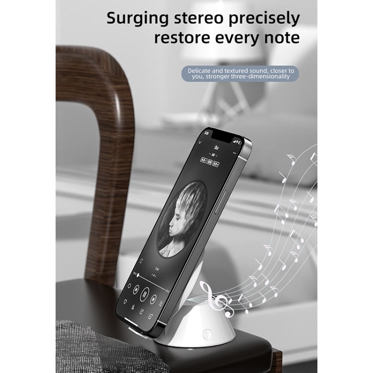 10W Multifunctional Universal Horizontal / Vertical Flash Charging Wireless Charger Bluetooth Speaker with USB Interface(Cyan Blue) 10W Multifunctional Universal Horizontal / Vertical Flash Charging Wireless Charger Bluetooth Speaker with USB Interface(Cyan Blue)