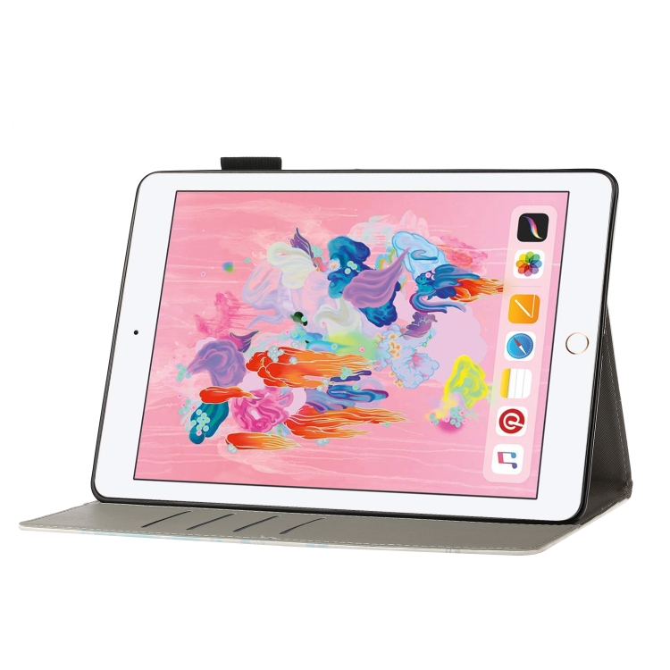 For iPad 5 / 6 / 7 / 8 3D Embossing Pattern Horizontal Flip Leather Case with Holder & Card Slots & Wallet(Cat) For iPad 5 / 6 / 7 / 8 3D Embossing Pattern Horizontal Flip Leather Case with Holder & Card Slots & Wallet(Cat)