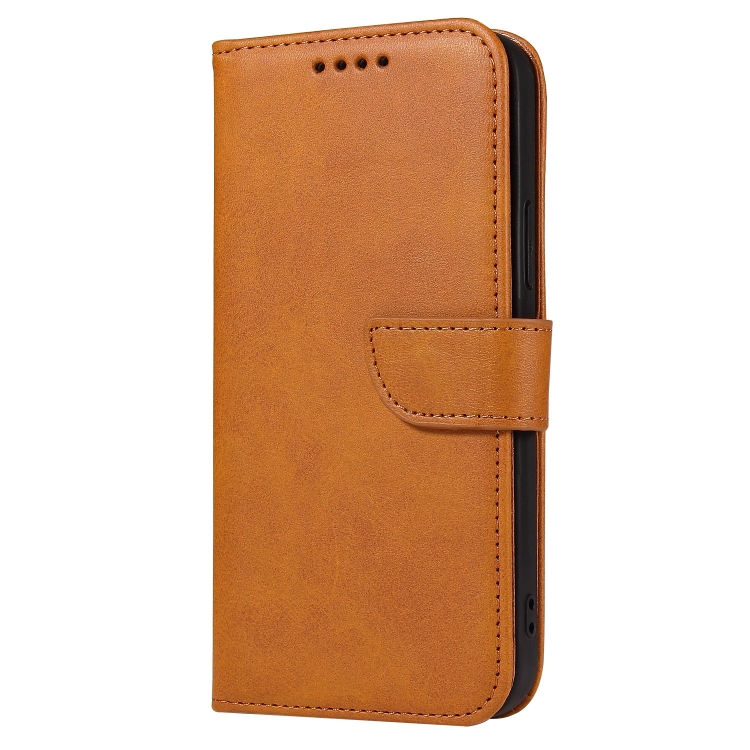 For iPhone 13 mini Calf Texture Buckle Horizontal Flip Leather Case with Holder & Card Slots & Wallet (Khaki) For iPhone 13 mini Calf Texture Buckle Horizontal Flip Leather Case with Holder & Card Slots & Wallet (Khaki)