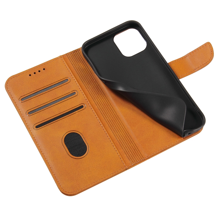 For iPhone 13 mini Calf Texture Buckle Horizontal Flip Leather Case with Holder & Card Slots & Wallet (Khaki) For iPhone 13 mini Calf Texture Buckle Horizontal Flip Leather Case with Holder & Card Slots & Wallet (Khaki)