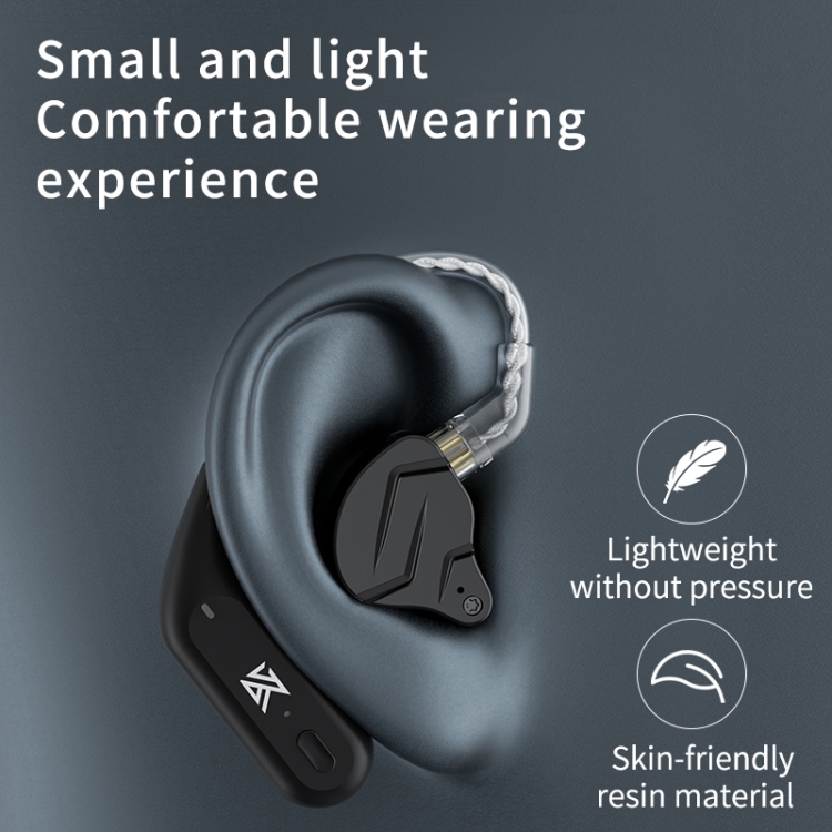 KZ AZ09 Bluetooth Earphone Ear Hook 5.2 Wireless Bluetooth Module Upgrade Cable, Style:C KZ AZ09 Bluetooth Earphone Ear Hook 5.2 Wireless Bluetooth Module Upgrade Cable, Style:C
