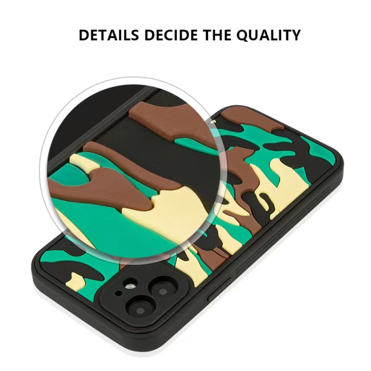 For iPhone 11 Camouflage Clouds Embossed Skin Feel Silicone Shockproof Case (Yellow) For iPhone 11 Camouflage Clouds Embossed Skin Feel Silicone Shockproof Case (Yellow)