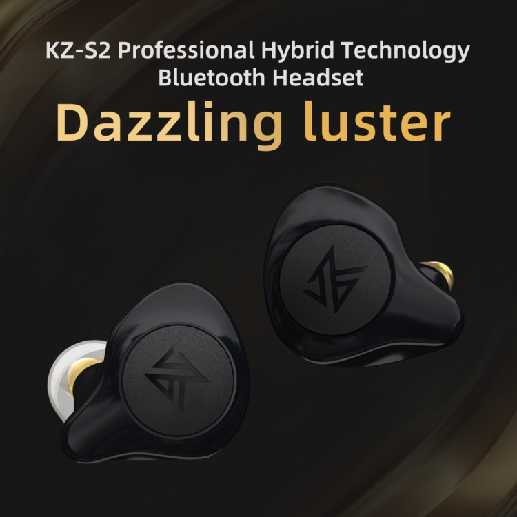 KZ S2 1DD+1BA Hybrid Technology Wireless Bluetooth Sports In-ear TWS Earphone(White) KZ S2 1DD+1BA Hybrid Technology Wireless Bluetooth Sports In-ear TWS Earphone(White)