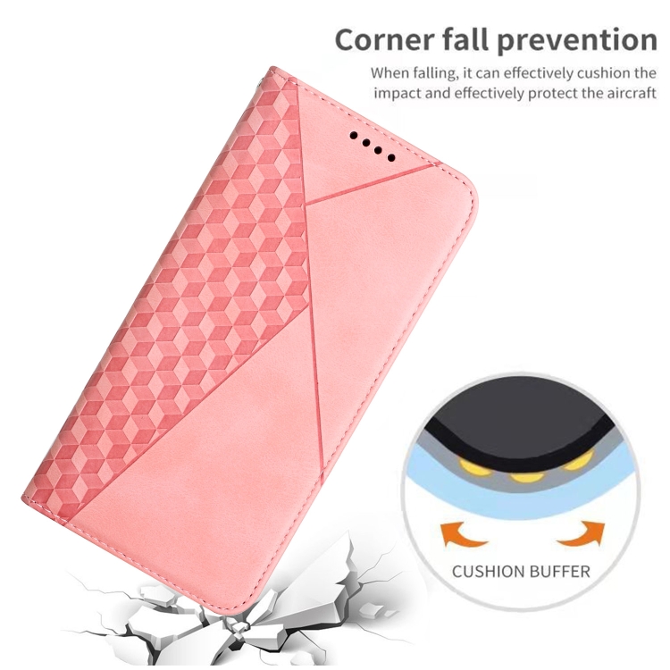 For iPhone 11 Pro Max Diamond Pattern Splicing Skin Feel Magnetic Horizontal Flip Leather Case with Card Slots & Holder & Wallet (Rose Gold) For iPhone 11 Pro Max Diamond Pattern Splicing Skin Feel Magnetic Horizontal Flip Leather Case with Card Slots & Holder & Wallet (Rose Gold)