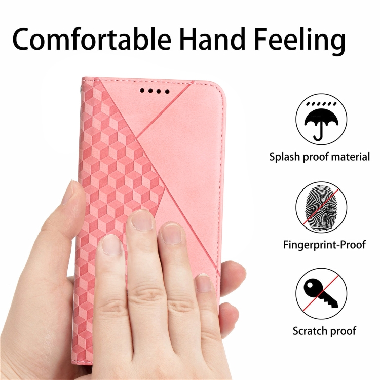 For iPhone 11 Pro Max Diamond Pattern Splicing Skin Feel Magnetic Horizontal Flip Leather Case with Card Slots & Holder & Wallet (Rose Gold) For iPhone 11 Pro Max Diamond Pattern Splicing Skin Feel Magnetic Horizontal Flip Leather Case with Card Slots & Holder & Wallet (Rose Gold)