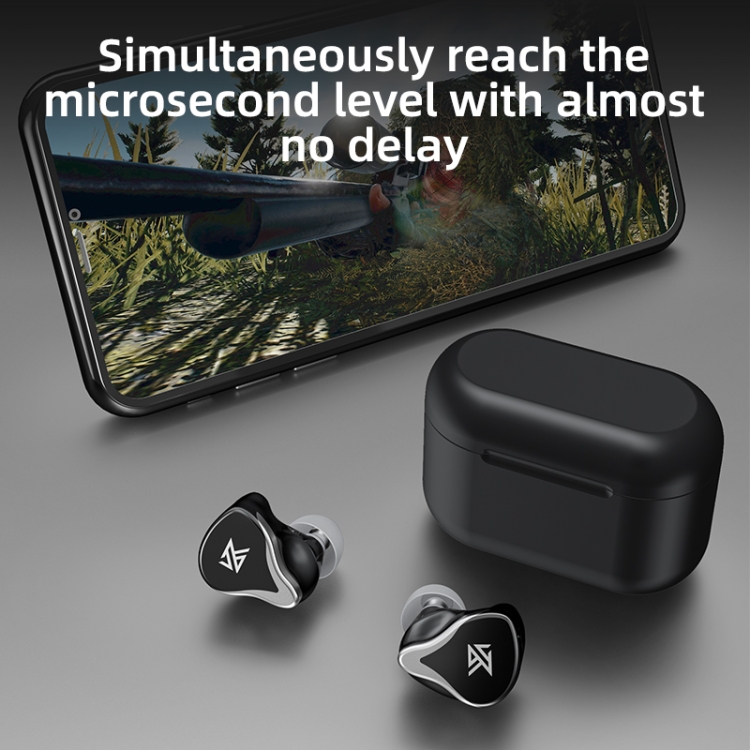 KZ Z3 Hybrid Technology 1DD+1BA Wireless Bluetooth 5.2 Sports Noise Reduction TWS In-ear Earphone(Black) KZ Z3 Hybrid Technology 1DD+1BA Wireless Bluetooth 5.2 Sports Noise Reduction TWS In-ear Earphone(Black)