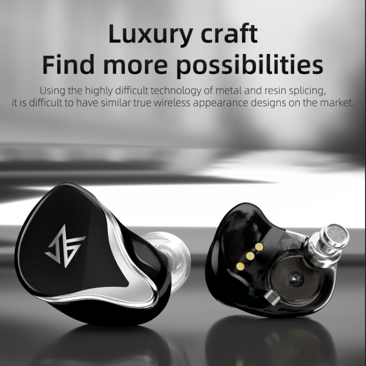 KZ Z3 Hybrid Technology 1DD+1BA Wireless Bluetooth 5.2 Sports Noise Reduction TWS In-ear Earphone(Black) KZ Z3 Hybrid Technology 1DD+1BA Wireless Bluetooth 5.2 Sports Noise Reduction TWS In-ear Earphone(Black)