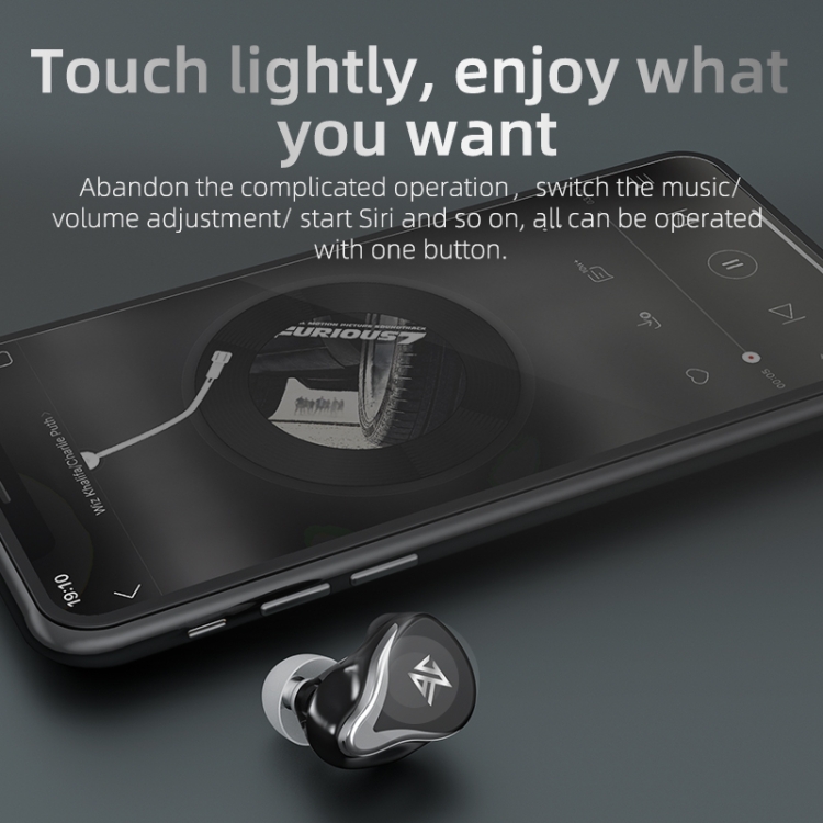 KZ Z3 Hybrid Technology 1DD+1BA Wireless Bluetooth 5.2 Sports Noise Reduction TWS In-ear Earphone(Black) KZ Z3 Hybrid Technology 1DD+1BA Wireless Bluetooth 5.2 Sports Noise Reduction TWS In-ear Earphone(Black)