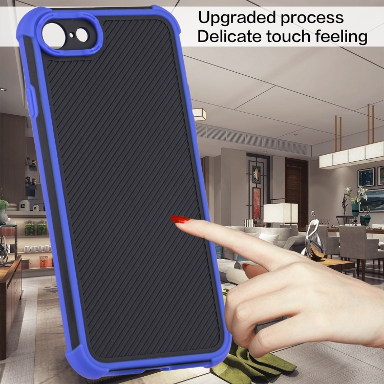 For iPhone SE 2022 / SE 2020 / 8 / 7 Eagle Eye Armor Dual-color Shockproof TPU + PC Protective Case(Blue) For iPhone SE 2022 / SE 2020 / 8 / 7 Eagle Eye Armor Dual-color Shockproof TPU + PC Protective Case(Blue)