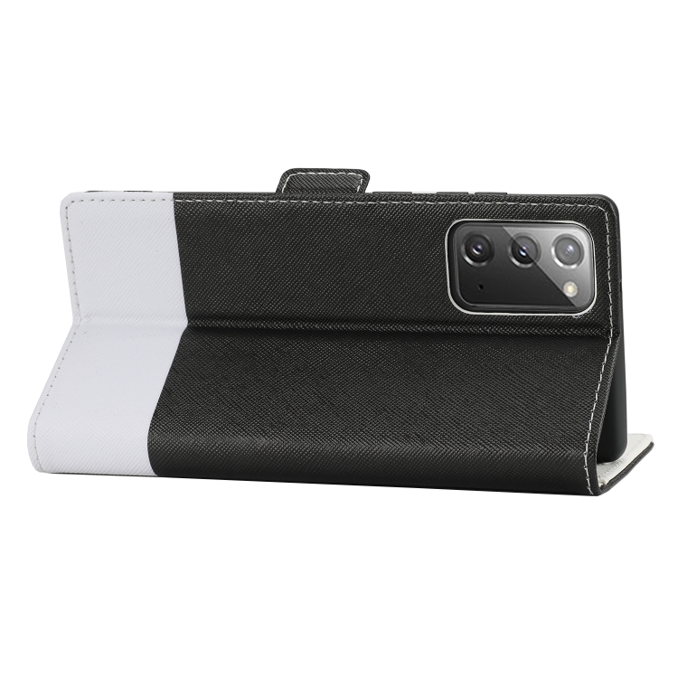 For Samsung Galaxy Note20 Cross Texture Magnetic Horizontal Flip Leather Case with Card Slots & Holder & Wallet(Black) For Samsung Galaxy Note20 Cross Texture Magnetic Horizontal Flip Leather Case with Card Slots & Holder & Wallet(Black)