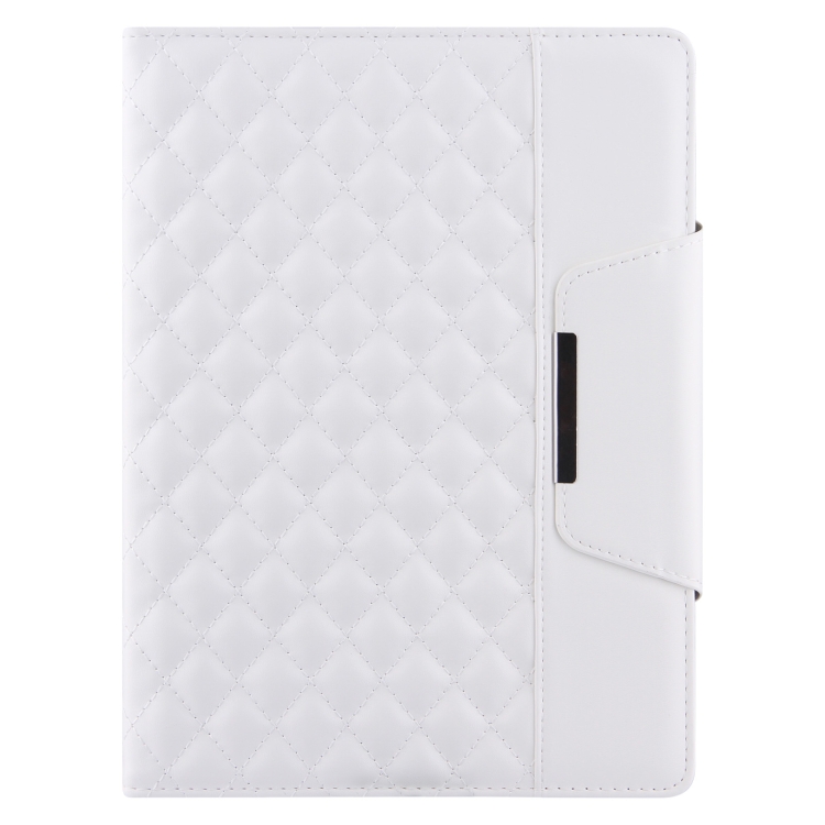 Checkered Pattern Horizontal Flip Leather Case with Holder & Card Slots & Hand Strap For iPad 9.7 (2018 / 2017) / Air 2 / Air / Pro 9.7 2016(White) Checkered Pattern Horizontal Flip Leather Case with Holder & Card Slots & Hand Strap For iPad 9.7 (2018 / 2017) / Air 2 / Air / Pro 9.7 2016(White)