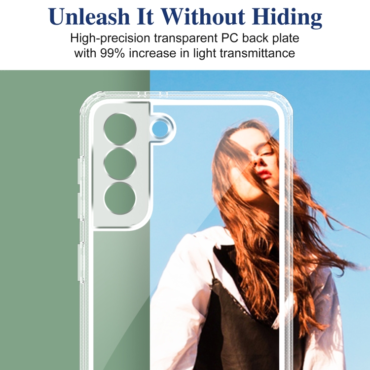 For Samsung Galaxy S21 5G Acrylic + TPU Accurate Hole Transparent Shockproof Case For Samsung Galaxy S21 5G Acrylic + TPU Accurate Hole Transparent Shockproof Case