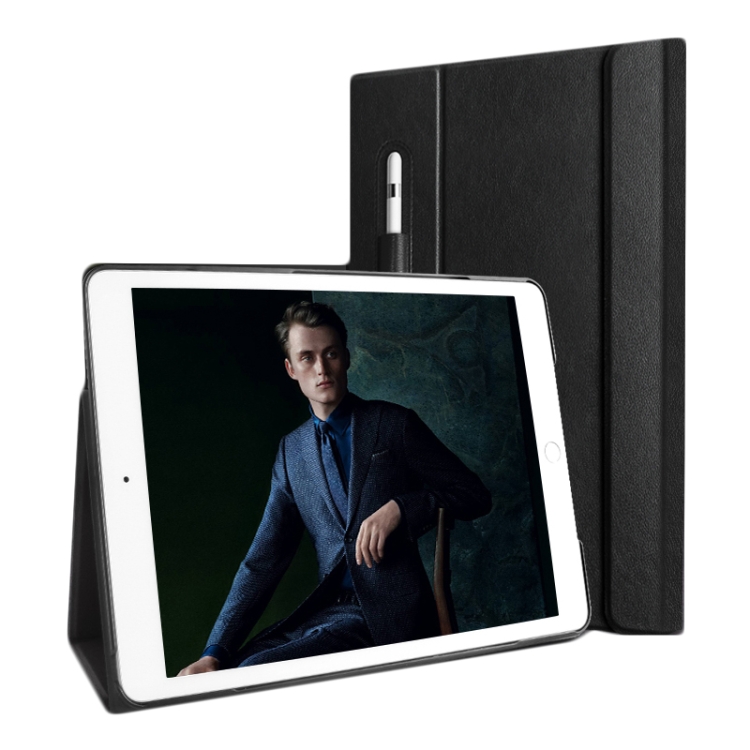 For iPad 10.2 Geya Series PC + TPU Horizontal Flip Leather Case with Holder & Pen Slot(Black) For iPad 10.2 Geya Series PC + TPU Horizontal Flip Leather Case with Holder & Pen Slot(Black)
