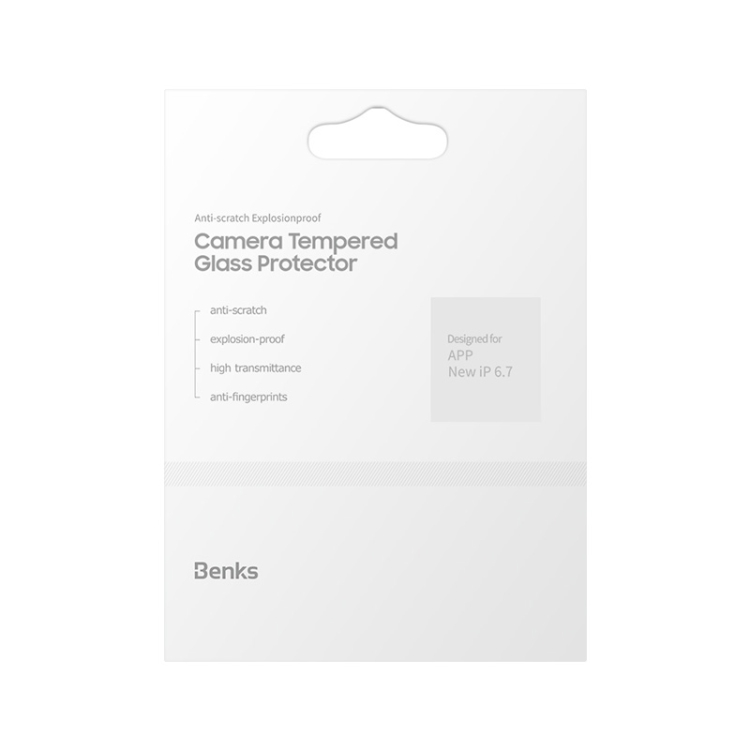 For iPhone 13 Pro / 13 Pro Max Benks One-piece Transparent Rear Camera Lens Protective Film For iPhone 13 Pro / 13 Pro Max Benks One-piece Transparent Rear Camera Lens Protective Film