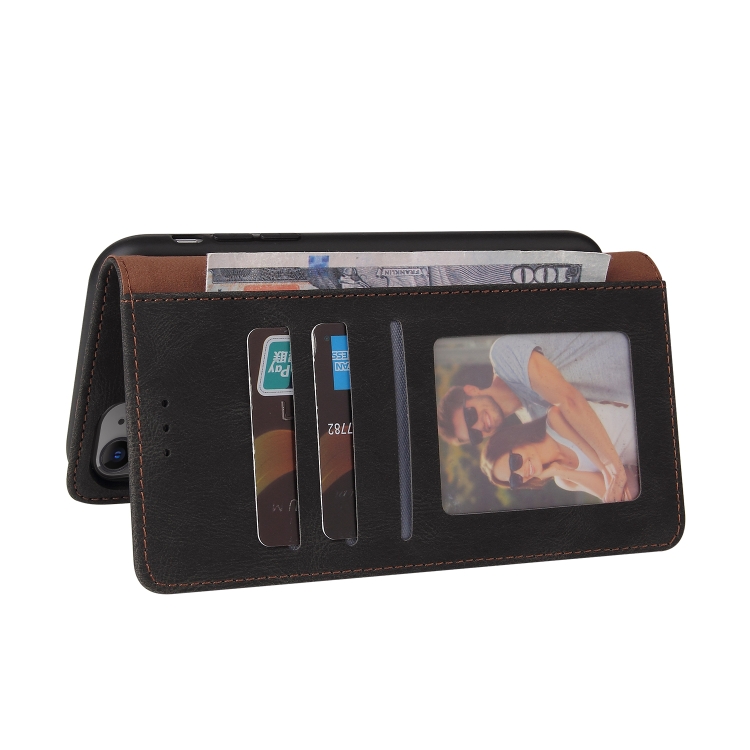 Simple Suction Closure Horizontal Flip Leather Case with Holder & Card Slot & Wallet For iPhone 11 Pro Max(Black) Simple Suction Closure Horizontal Flip Leather Case with Holder & Card Slot & Wallet For iPhone 11 Pro Max(Black)
