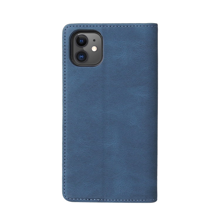 Simple Suction Closure Horizontal Flip Leather Case with Holder & Card Slot & Wallet For iPhone 11 Pro(Blue) Simple Suction Closure Horizontal Flip Leather Case with Holder & Card Slot & Wallet For iPhone 11 Pro(Blue)