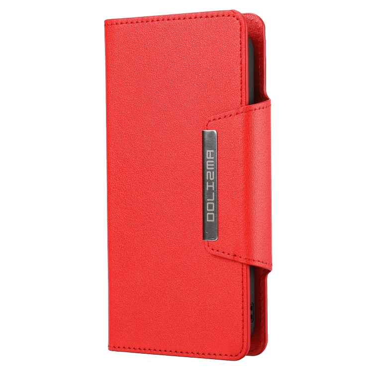 For iPhone 13 Pro Max Ultra-thin Separable Magnetic Horizontal Flip Leather Case with Card Slot & Wallet (Red) For iPhone 13 Pro Max Ultra-thin Separable Magnetic Horizontal Flip Leather Case with Card Slot & Wallet (Red)