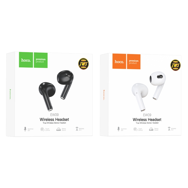 hoco EW09 Bluetooth 5.1 Soundman True Wireless Stereo Bluetooth Earphone(White) hoco EW09 Bluetooth 5.1 Soundman True Wireless Stereo Bluetooth Earphone(White)