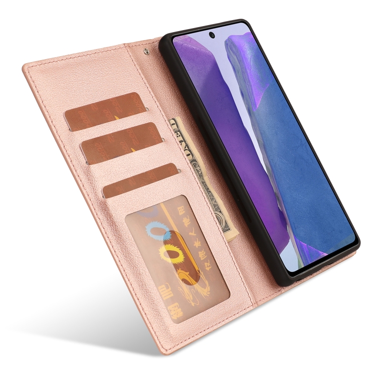 For Samsung Galaxy S20 FE Ultra-thin Separable Magnetic Horizontal Flip Leather Case with Card Slot & Wallet(Pink) For Samsung Galaxy S20 FE Ultra-thin Separable Magnetic Horizontal Flip Leather Case with Card Slot & Wallet(Pink)