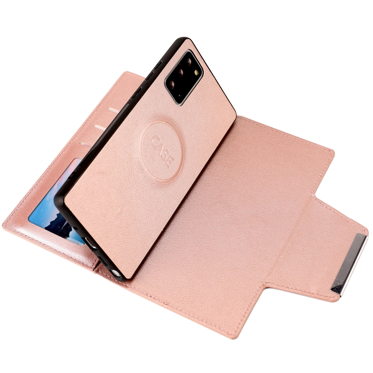 For Samsung Galaxy S20 FE Ultra-thin Separable Magnetic Horizontal Flip Leather Case with Card Slot & Wallet(Pink) For Samsung Galaxy S20 FE Ultra-thin Separable Magnetic Horizontal Flip Leather Case with Card Slot & Wallet(Pink)