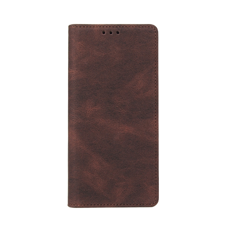 For Samsung Galaxy S21 5G Simple Suction Closure Horizontal Flip Leather Case with Holder & Card Slot & Wallet(Brown) For Samsung Galaxy S21 5G Simple Suction Closure Horizontal Flip Leather Case with Holder & Card Slot & Wallet(Brown)