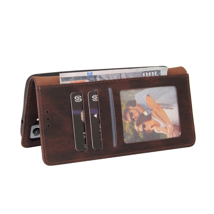 For Samsung Galaxy S21 5G Simple Suction Closure Horizontal Flip Leather Case with Holder & Card Slot & Wallet(Brown) For Samsung Galaxy S21 5G Simple Suction Closure Horizontal Flip Leather Case with Holder & Card Slot & Wallet(Brown)