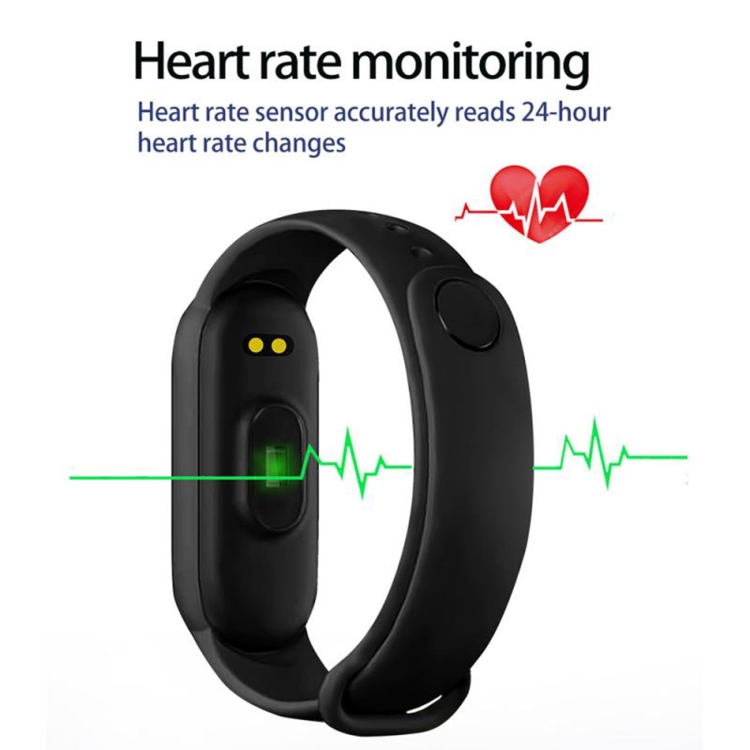 Bracelet Intelligent Cardio/tension – Montre Sport Avec Suivi Fréquence Cardiaque, Pression Artérielle, Neuf