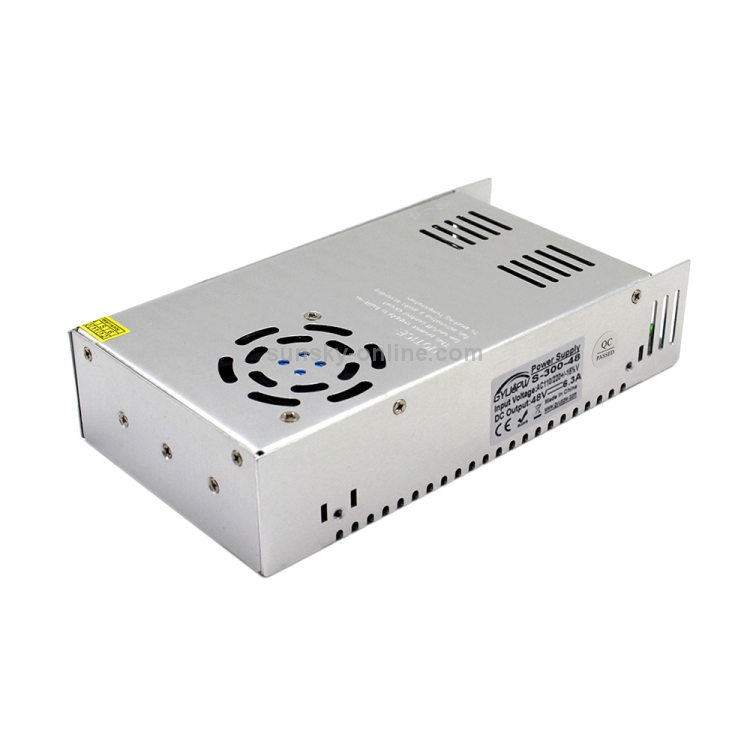 S-300-48 DC48V 6.3A 300 วัตต์แถบแสงควบคุมแหล่งจ่ายไฟ LED หม้อแปลง, ขนาด ...