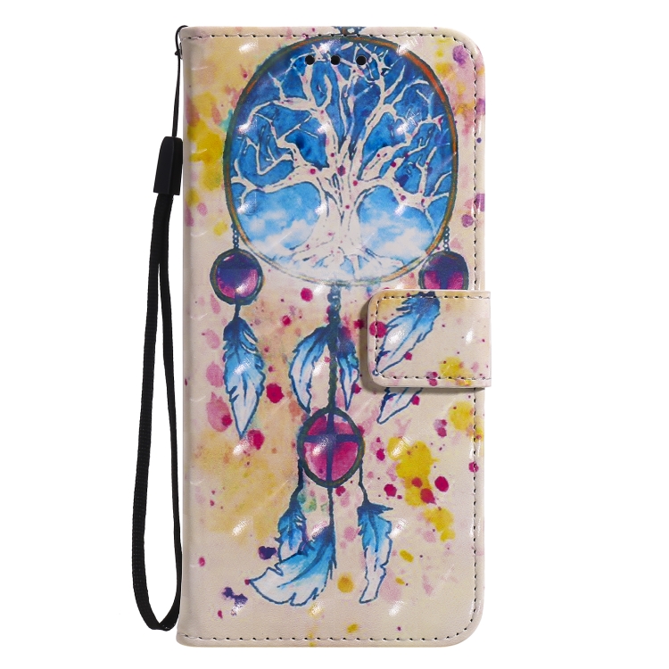 3D Painted Pattern Horizontal Flip Leather Case with Holder & Card Slots & Wallet For iPhone 13 Pro Max(Wind Chimes) 3D Painted Pattern Horizontal Flip Leather Case with Holder & Card Slots & Wallet For iPhone 13 Pro Max(Wind Chimes)