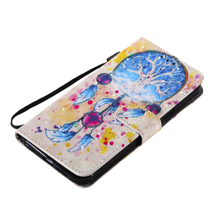 3D Painted Pattern Horizontal Flip Leather Case with Holder & Card Slots & Wallet For iPhone 13 Pro Max(Wind Chimes) 3D Painted Pattern Horizontal Flip Leather Case with Holder & Card Slots & Wallet For iPhone 13 Pro Max(Wind Chimes)