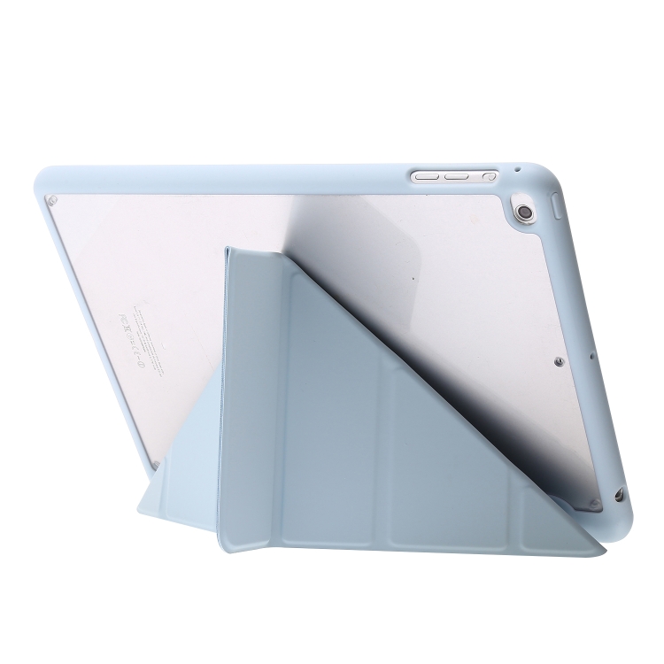 Deformation Acrylic Smart Leather Tablet Case For iPad 9.7 2017 / 2018 / Air / Air 2 / Pro 9.7(Baby Blue) Deformation Acrylic Smart Leather Tablet Case For iPad 9.7 2017 / 2018 / Air / Air 2 / Pro 9.7(Baby Blue)