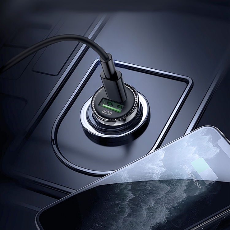 hoco Z44 Leading PD 20W USB-C / Type-C + QC 3.0 USB Car Charger with USB-C / Type-C to 8 Pin Data Cable Set(Black) hoco Z44 Leading PD 20W USB-C / Type-C + QC 3.0 USB Car Charger with USB-C / Type-C to 8 Pin Data Cable Set(Black)