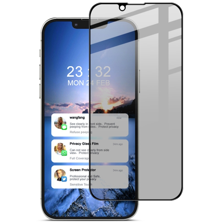 For iPhone 13 mini IMAK HD Full Screen Anti-spy Tempered Glass Protective Film For iPhone 13 mini IMAK HD Full Screen Anti-spy Tempered Glass Protective Film