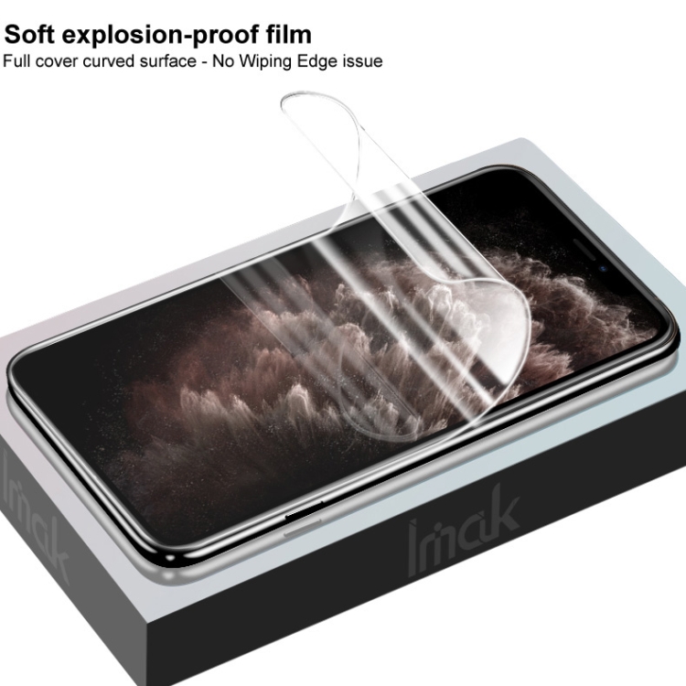 2 PCS IMAK Curved Full Screen Hydrogel Film For iPhone 11 Pro Max 2 PCS IMAK Curved Full Screen Hydrogel Film For iPhone 11 Pro Max
