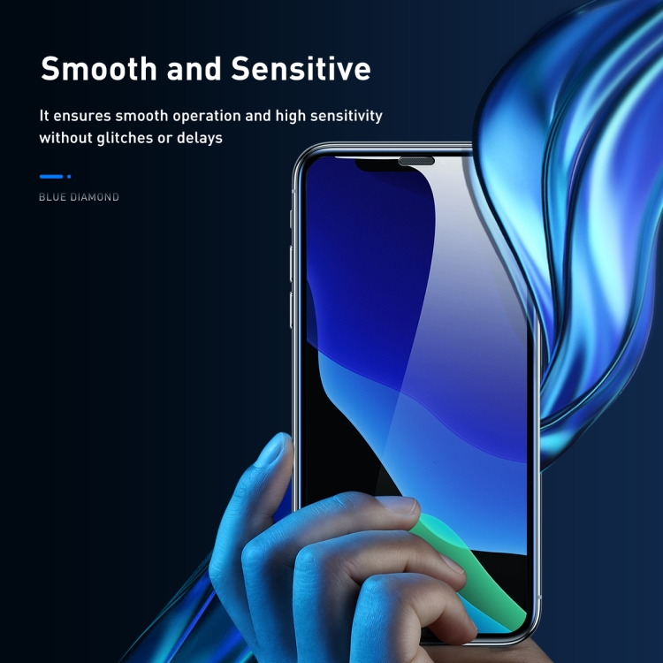 2 PCS Baseus 0.3mm Full Screen Curved Edge Cellular Dust Tempered Glass Film For iPhone 11 Pro Max / XS Max 2 PCS Baseus 0.3mm Full Screen Curved Edge Cellular Dust Tempered Glass Film For iPhone 11 Pro Max / XS Max