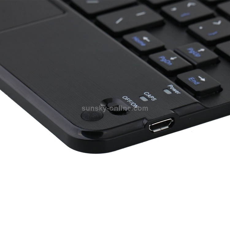 HK006C Detachable Bluetooth Keyboard Leather Tablet Case with Touchpad & Holder for iPad mini 6(Black) HK006C Detachable Bluetooth Keyboard Leather Tablet Case with Touchpad & Holder for iPad mini 6(Black)
