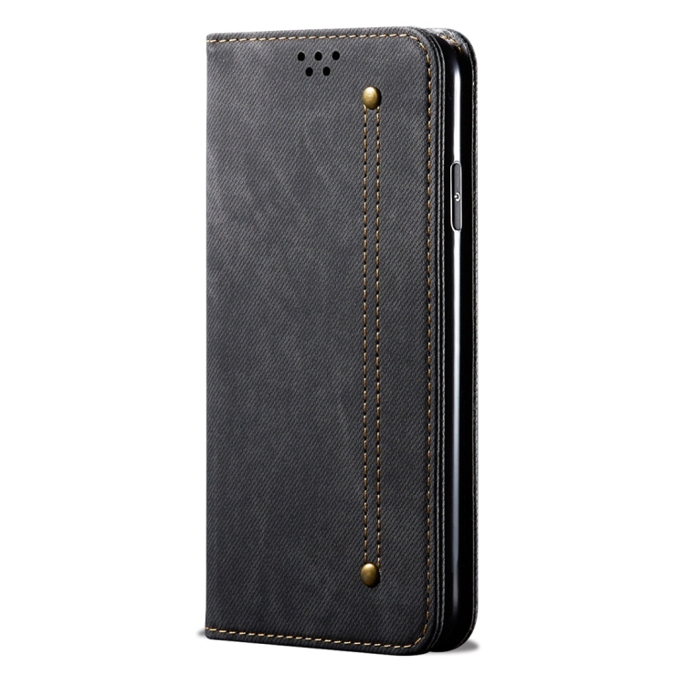 For Galaxy M30s Denim Texture Casual Style Horizontal Flip Leather Case with Holder & Card Slots & Wallet(Black) For Galaxy M30s Denim Texture Casual Style Horizontal Flip Leather Case with Holder & Card Slots & Wallet(Black)