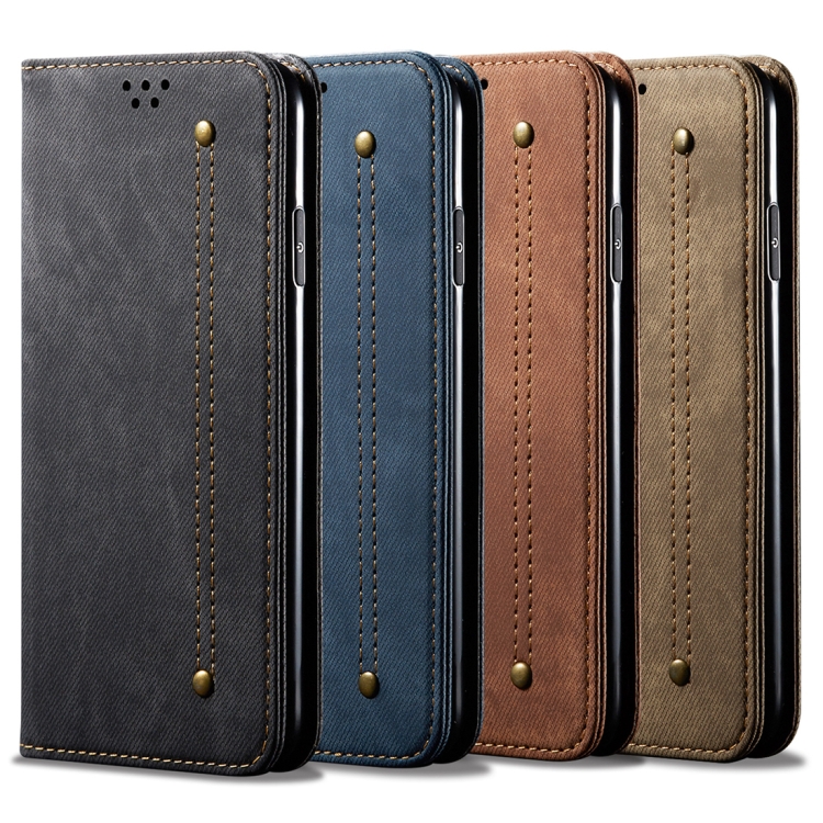 For Galaxy M30s Denim Texture Casual Style Horizontal Flip Leather Case with Holder & Card Slots & Wallet(Black) For Galaxy M30s Denim Texture Casual Style Horizontal Flip Leather Case with Holder & Card Slots & Wallet(Black)