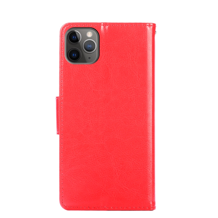 Crystal Texture Horizontal Flip Leather Case with Holder & Card Slots & Wallet For iPhone 11 Pro(Red) Crystal Texture Horizontal Flip Leather Case with Holder & Card Slots & Wallet For iPhone 11 Pro(Red)