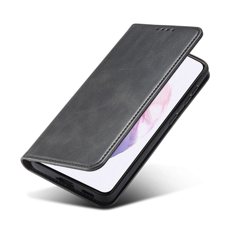 For Samsung Galaxy S21 Ultra 5G Calf Texture Magnetic Horizontal Flip Leather Case with Holder & Card Slots & Wallet(Black) For Samsung Galaxy S21 Ultra 5G Calf Texture Magnetic Horizontal Flip Leather Case with Holder & Card Slots & Wallet(Black)