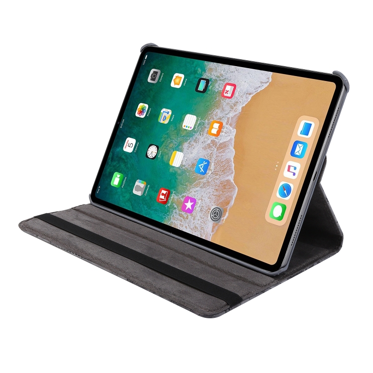 For iPad Pro 12.9 2022 / 2021 / 2020 360 Degree Rotating Map Pattern Leather Tablet Case with Holder(Light Brown) For iPad Pro 12.9 2022 / 2021 / 2020 360 Degree Rotating Map Pattern Leather Tablet Case with Holder(Light Brown)