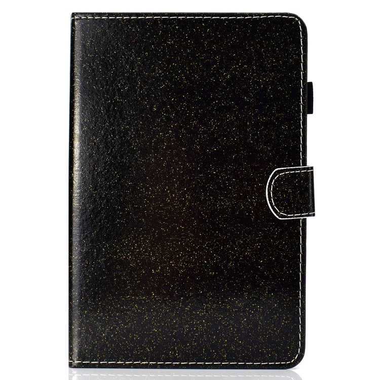For iPad Mini 1/2/3/4/5 Varnish Glitter Powder Horizontal Flip Leather Case with Holder & Card Slot(Black) For iPad Mini 1/2/3/4/5 Varnish Glitter Powder Horizontal Flip Leather Case with Holder & Card Slot(Black)