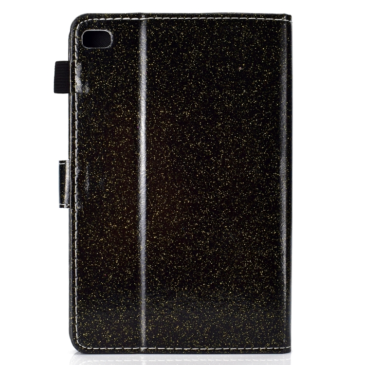 For iPad Mini 1/2/3/4/5 Varnish Glitter Powder Horizontal Flip Leather Case with Holder & Card Slot(Black) For iPad Mini 1/2/3/4/5 Varnish Glitter Powder Horizontal Flip Leather Case with Holder & Card Slot(Black)