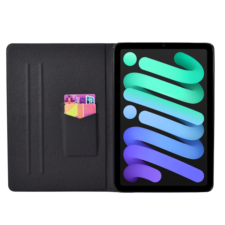 For iPad mini 2024 / mini 6 Coloured Drawing Horizontal Flip Leather Tablet Case with Holder & Card Slot & Sleep / Wake-up Function(Polar Bear) For iPad mini 2024 / mini 6 Coloured Drawing Horizontal Flip Leather Tablet Case with Holder & Card Slot & Sleep / Wake-up Function(Polar Bear)